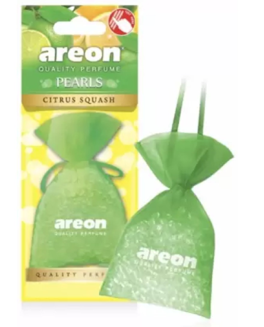 AREON PEARLS Citrus Squash Car Freshener Granules | 25g | ABP05